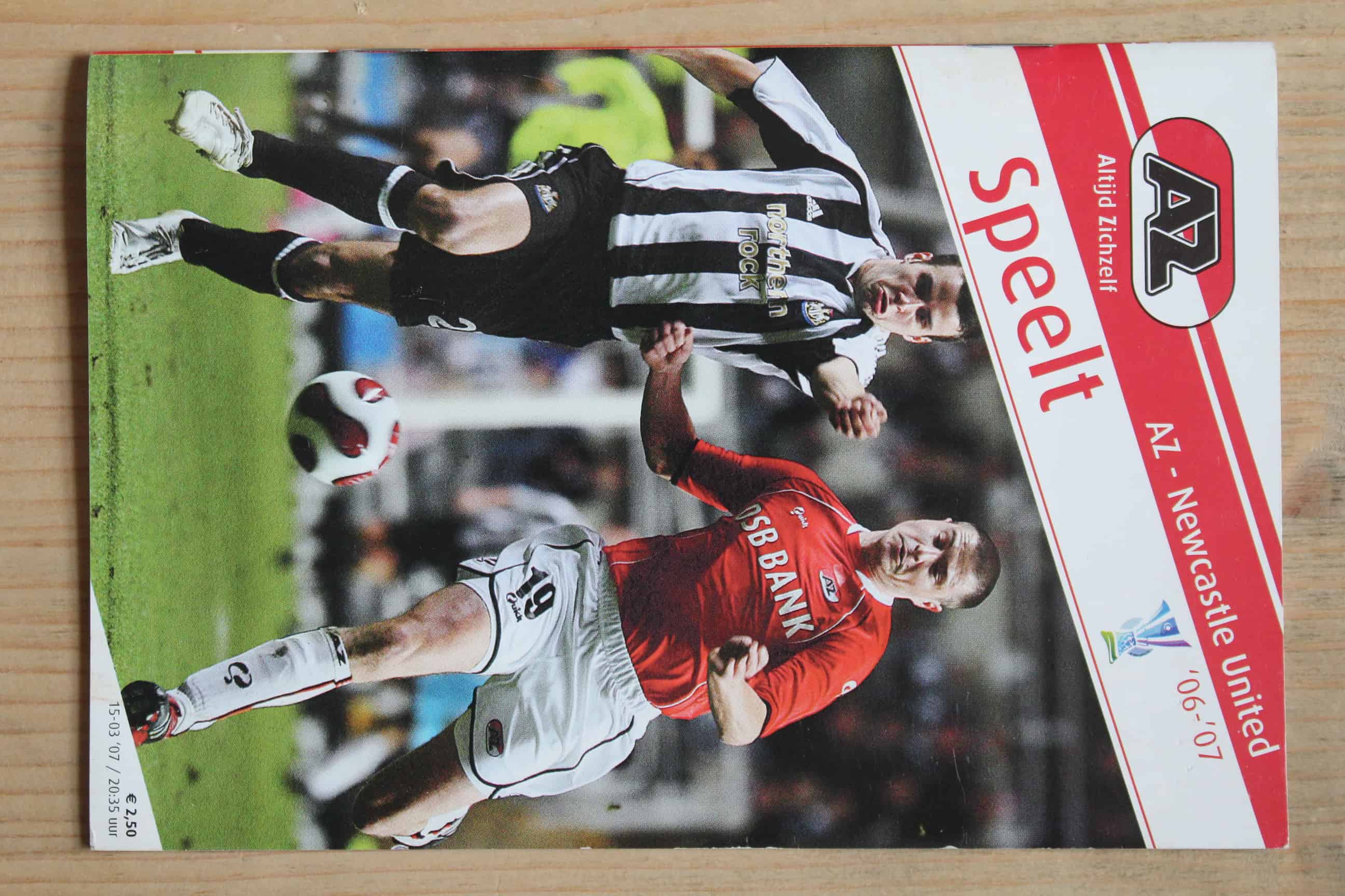 AZ 67 Alkmaar v Newcastle United FC